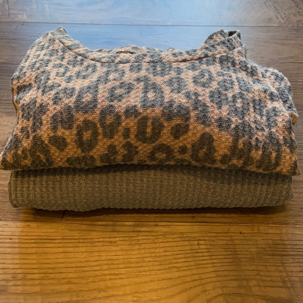 Women’s thermal knit tee bundle